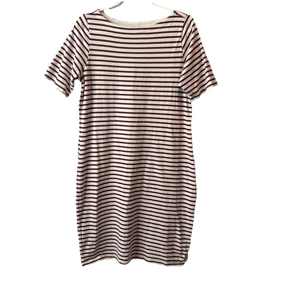 Universal Dresses & Skirts - Universal Standard Belle Breton Red Striped Jersey Dress Women's XS 10-12 Cozy‎